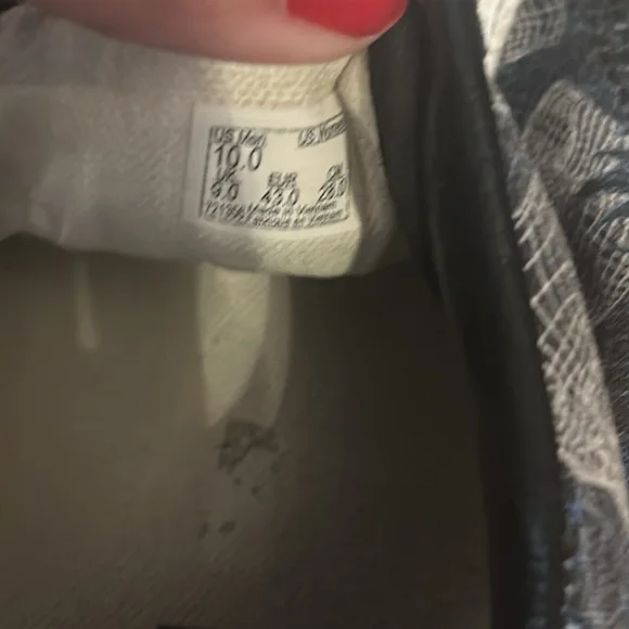 Vans wireframe skull print sneakers size 10 - Picture 6 of 7